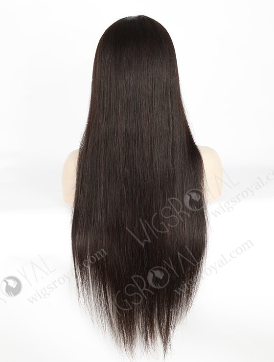 In Stock Brazilian Virgin Hair 24" Straight Natural Color Full Lace Wig FLW-04212-6248