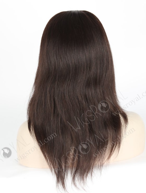 In Stock Indian Remy Hair 12" Straight Natural Color Glueless Silk Top Wig GL-01035-6479