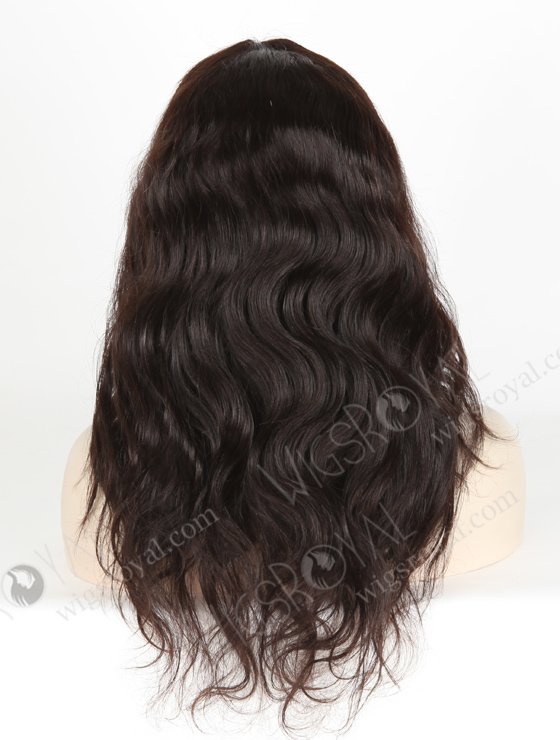 In Stock Indian Remy Hair 18" Body Wave 1b# Color Lace Front Wig SLF-01044-6816