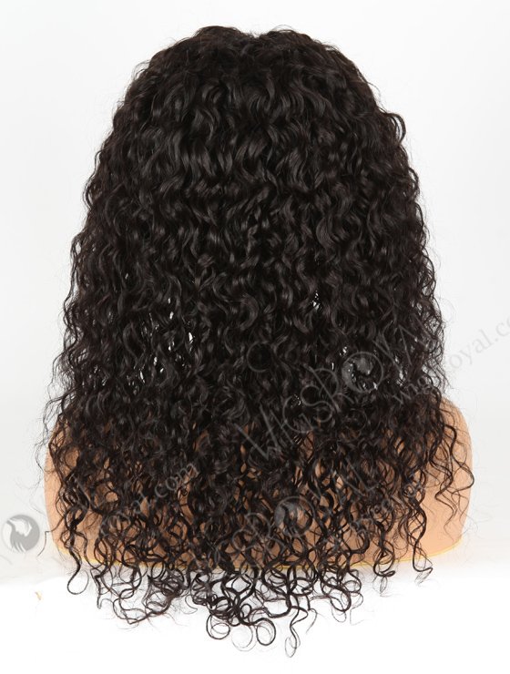 In Stock Indian Remy Hair 18" Molado Curly Natural Color Lace Front Wig SLF-01247-6867