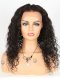 In Stock Indian Remy Hair 18" Curly 15mm Natural Color Lace Front Wig SLF-01246