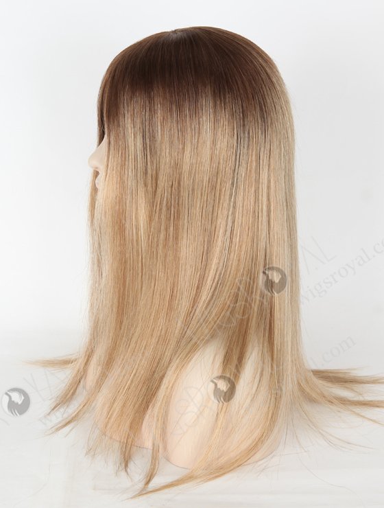 In Stock European Virgin Hair 16" Straight B116 Color Silk Top Glueless Wig GL-08060-6757