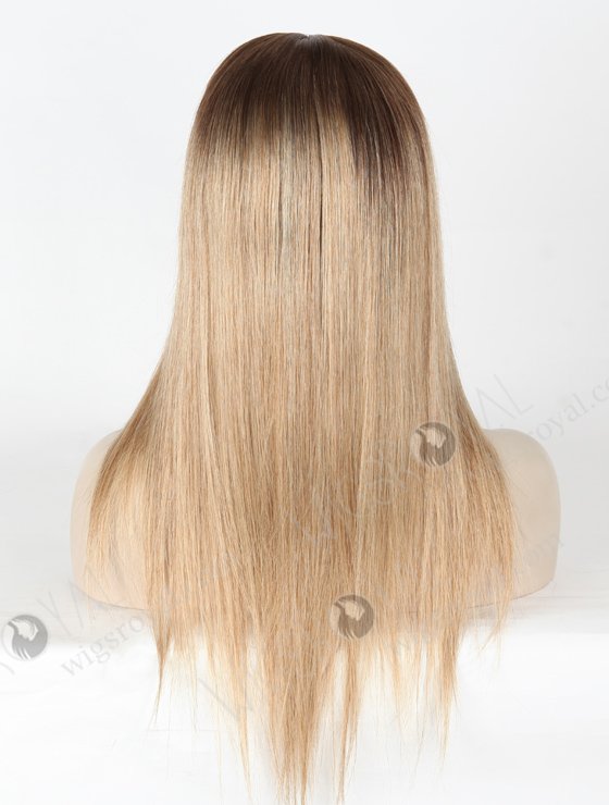 In Stock European Virgin Hair 16" Straight B116 Color Silk Top Glueless Wig GL-08060-6760