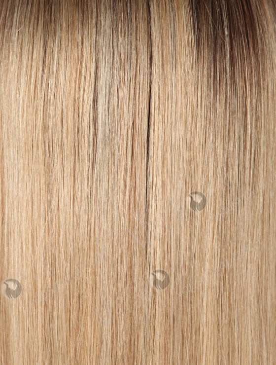 In Stock European Virgin Hair 16" Straight B116 Color Silk Top Glueless Wig GL-08060-6761