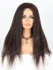 In Stock Malaysian Virgin Hair 20" Italian Yaki Natural Color Silk Top Full Lace Wig STW-313