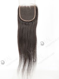 In Stock Indian Remy Hair 20" Straight Natural Color Top Closure STC-382