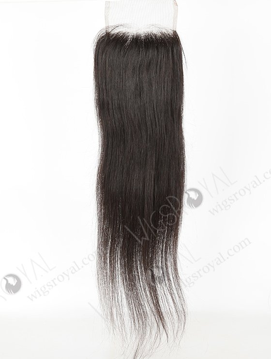 In Stock Indian Remy Hair 20" Straight Natural Color Top Closure STC-382-7084