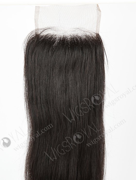 In Stock Indian Remy Hair 20" Straight Natural Color Top Closure STC-382-7085