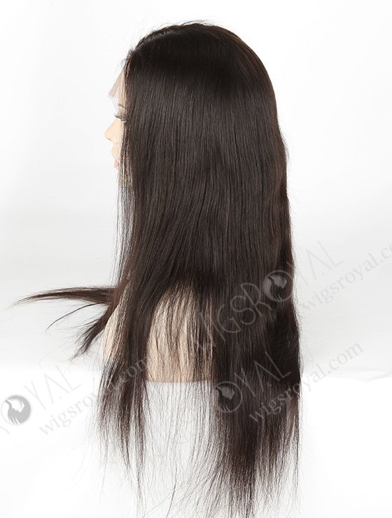 In Stock Indian Remy Hair 22" Straight Natural Color Full Lace Wig FLW-01623-7496