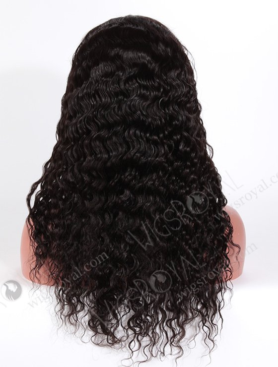 In Stock Indian Remy Hair 18" Spanish Wave 1b# Color Full Lace Wig FLW-01419-7305
