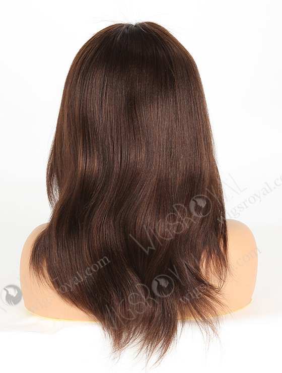 High Quality Full Lace Wigs Human Hair 14" Yaki 2/4# evenly blended FLW-01163-7047