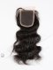 In Stock Indian Remy Hair 14" Natural Wave #1B Color Top Closure STC-42