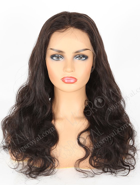 In Stock Indian Remy Hair 20" Body Wave 1b# Color Full Lace Wig FLW-01592-7445