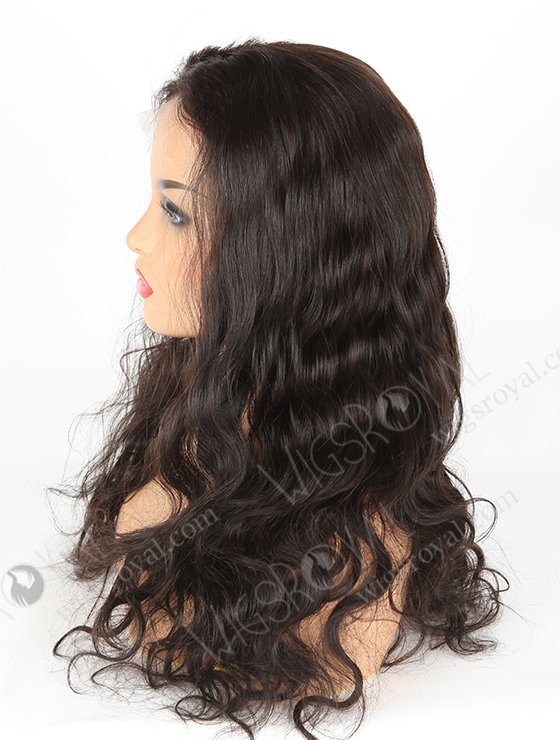 In Stock Indian Remy Hair 20" Body Wave 1b# Color Full Lace Wig FLW-01592-7447