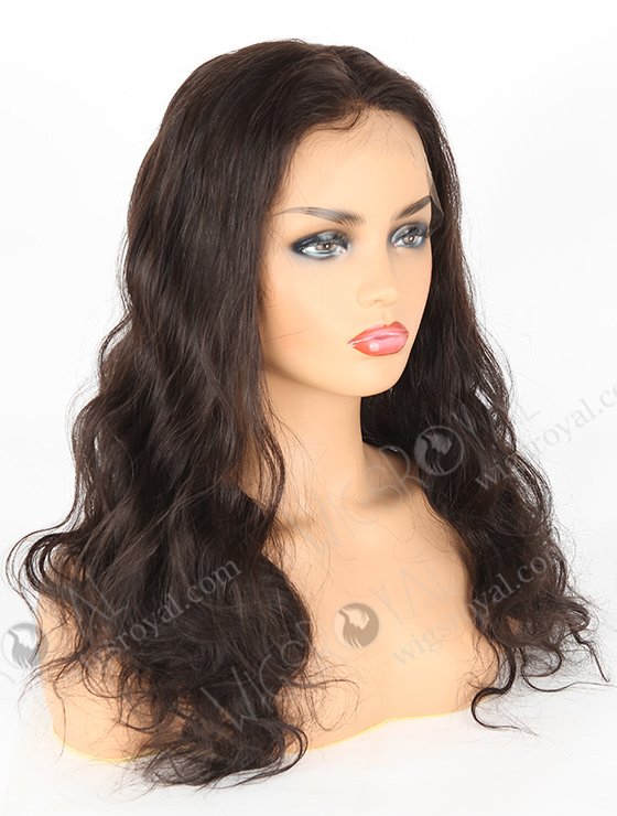 In Stock Indian Remy Hair 20" Body Wave 1b# Color Full Lace Wig FLW-01592-7448