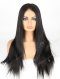 In Stock Indian Remy Hair 20" Yaki 1# Color Full Lace Wig FLW-01578