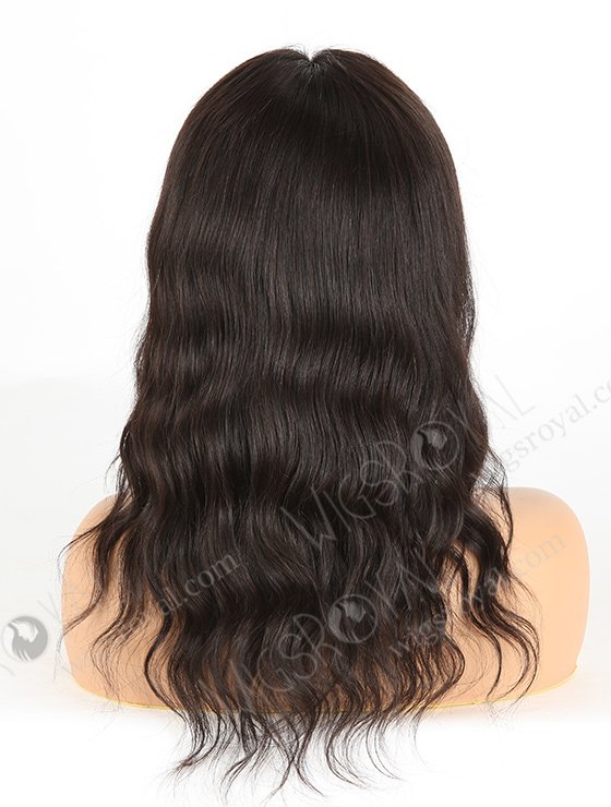 In Stock Indian Remy Hair 12" Natural Straight Natural Color Full Lace Wig FLW-01006-6988