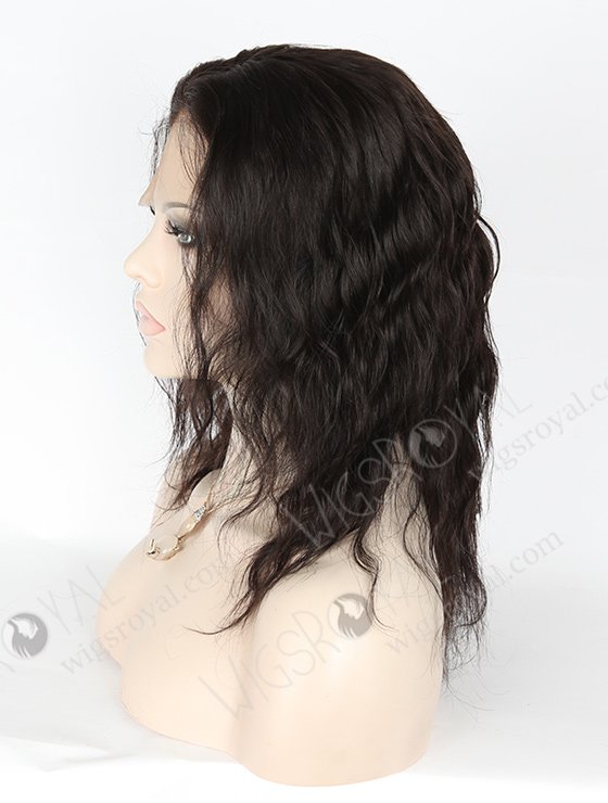 In Stock Indian Remy Hair 12" Natural Wave Natural Color Full Lace Wig FLW-01746-6976