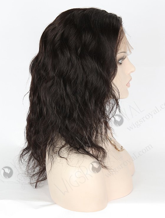 In Stock Indian Remy Hair 12" Natural Wave Natural Color Full Lace Wig FLW-01746-6977