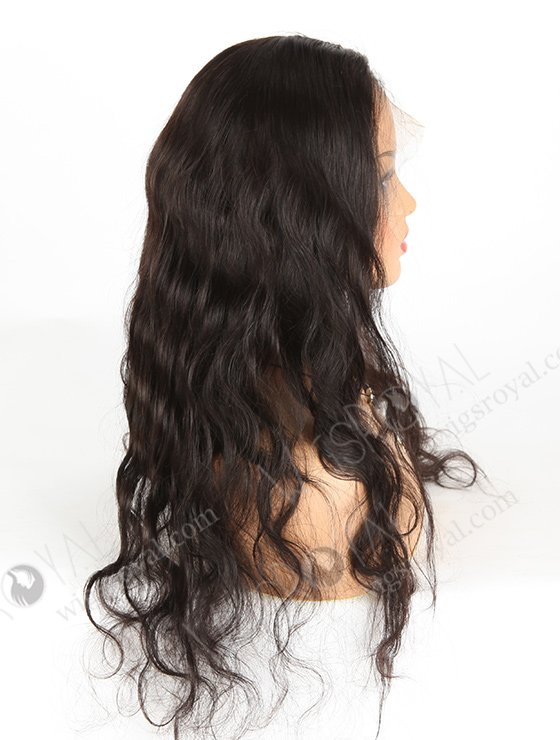 In Stock Indian Remy Hair 22" Body Wave Natural Color Full Lace Wig FLW-01631-7513