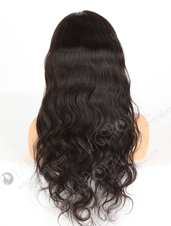 In Stock Indian Remy Hair 22" Body Wave Natural Color Full Lace Wig FLW-01631-7514