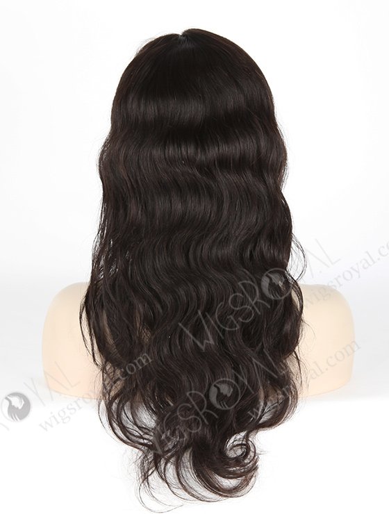 In Stock Indian Remy Hair 18" Body Wave Natural Color Full Lace Wig FLW-01363-7236