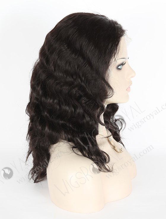 Online Wig Store Sell 16" Body Wave 1b# Color Human Hair Wigs Online FLW-01237-7100