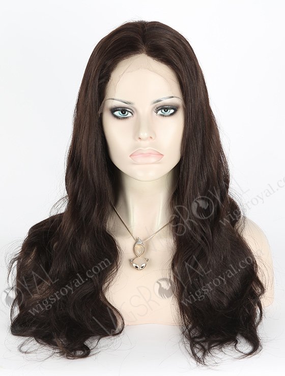 In Stock Indian Remy Hair 20" Body Wave 1b# Color Full Lace Wig FLW-01599-7466