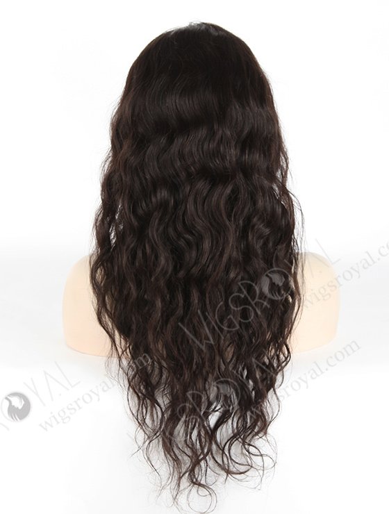In Stock Indian Remy Hair 20" Natural Wave Natural Color Full Lace Wig FLW-01557-7381
