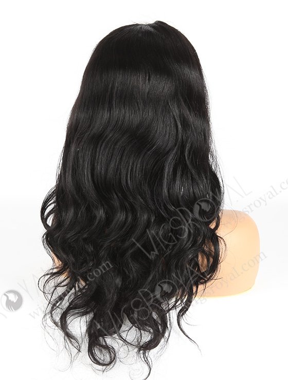 In Stock Indian Remy Hair 20" Big Curl 1# Color Full Lace Wig FLW-01580-7432