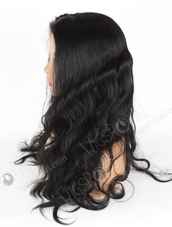 In Stock Indian Remy Hair 20" Body Wave 1# Color Full Lace Wig FLW-01579-7425