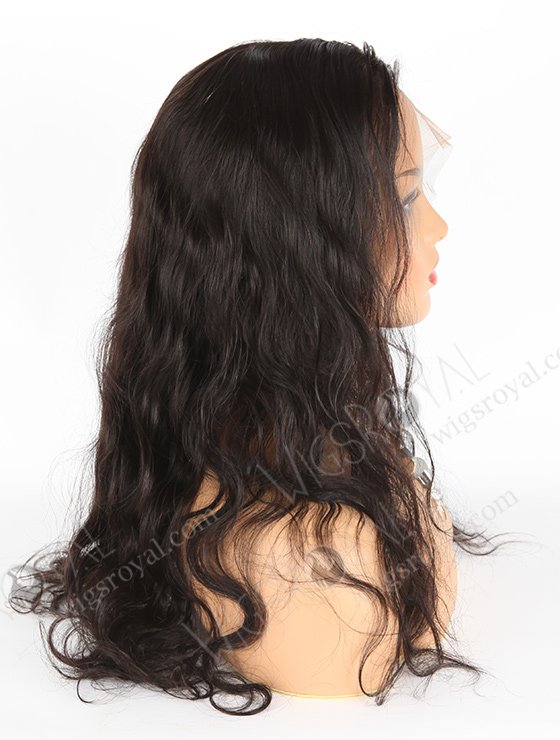 In Stock Indian Remy Hair 20" Body Wave Natural Color Full Lace Wig FLW-01558-7388