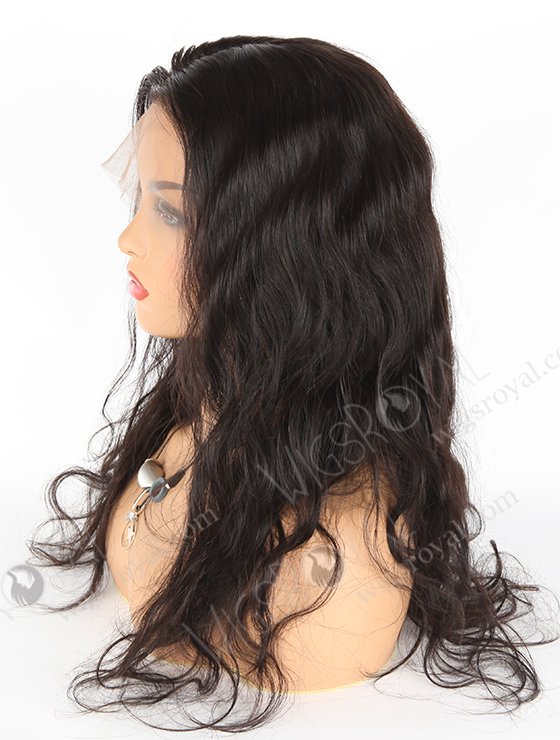 In Stock Indian Remy Hair 20" Body Wave Natural Color Full Lace Wig FLW-01558-7390