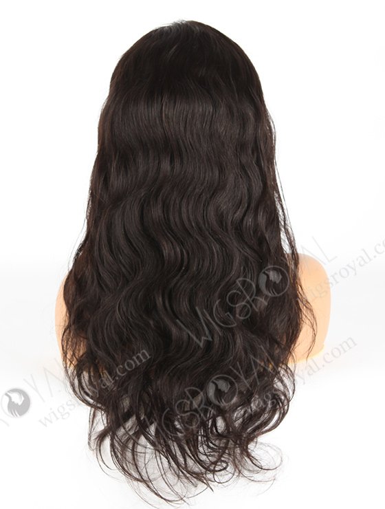 In Stock Indian Remy Hair 20" Body Wave Natural Color Full Lace Wig FLW-01558-7389