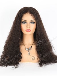 In Stock Indian Remy Hair 20" Spanish Wave 1b# Color Full Lace Wig FLW-01601