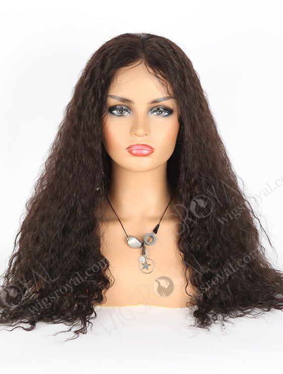In Stock Indian Remy Hair 20" Spanish Wave 1b# Color Full Lace Wig FLW-01601-7475