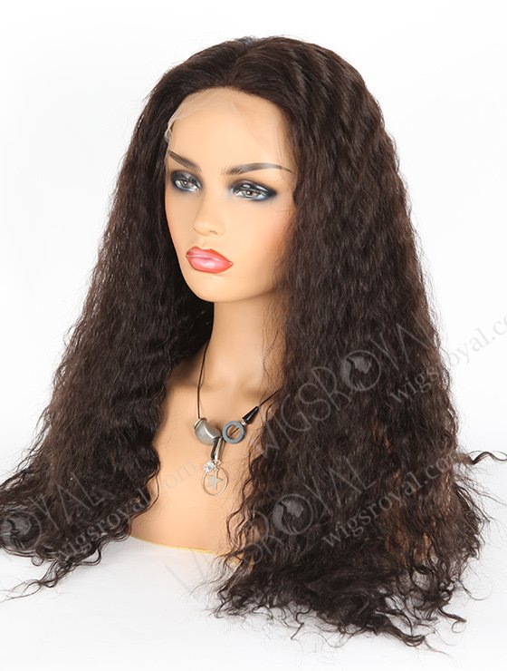 In Stock Indian Remy Hair 20" Spanish Wave 1b# Color Full Lace Wig FLW-01601-7474