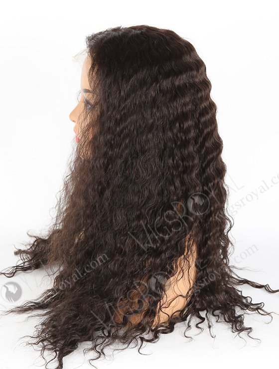 In Stock Indian Remy Hair 20" Spanish Wave 1b# Color Full Lace Wig FLW-01601-7477