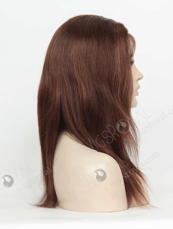 In Stock Indian Remy Hair 14" Yaki 4/30# Highlights Full Lace Wig FLW-01155-7025