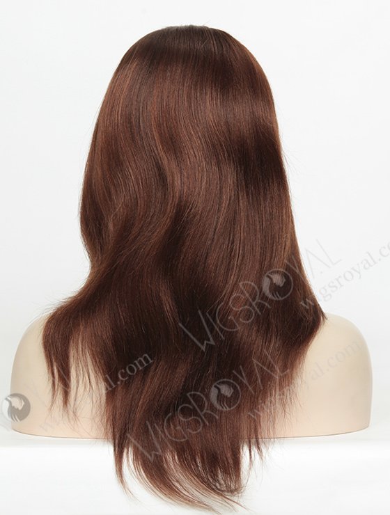 In Stock Indian Remy Hair 14" Yaki 4/30# Highlights Full Lace Wig FLW-01155-7024