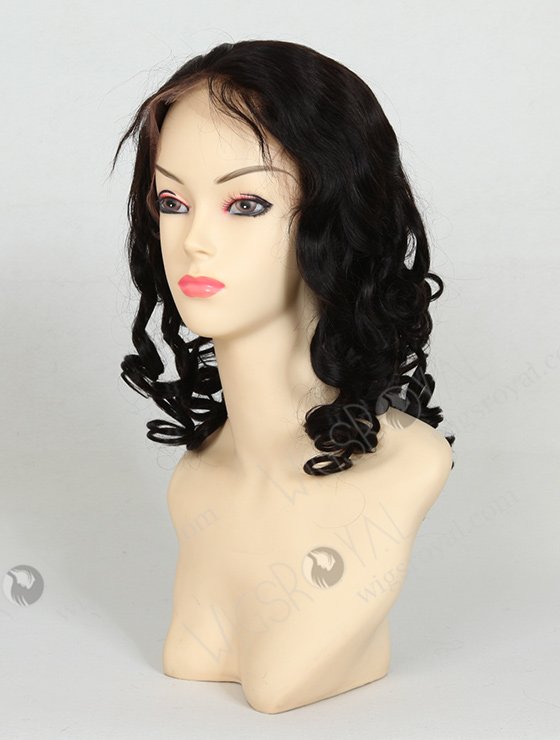 Loose Curly Wigs 16" Big Curl 1b# Color Corkscrew Curl Wig FLW-01251-7115