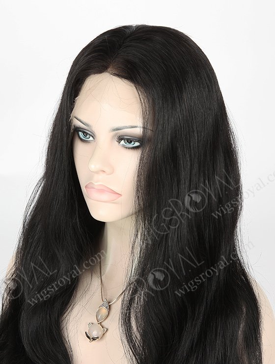 In Stock Indian Remy Hair 22" Loose Big Curl 1# Color Full Lace Wig FLW-01648-7524