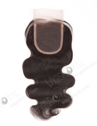 In Stock Indian Remy Hair 14" Body Wave Natural Color Top Closure STC-69