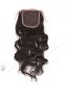 In Stock Indian Remy Hair 14" Natural Wave Natural Color Top Closure STC-02