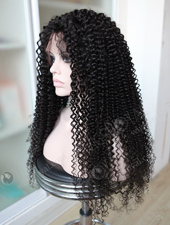 30 Inch Very Long Kinky Curly Full Head Silk Base Wig WR-ST-039-7642