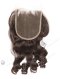 In Stock Indian Remy Hair 16" Big Curl Natural Color Top Closure STC-384