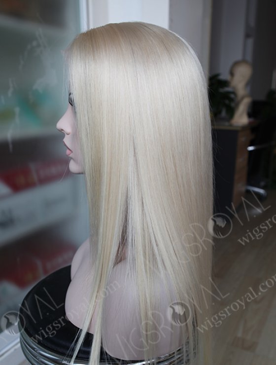 Color #60 European Hair Silk Top Wig WR-ST-043-7676