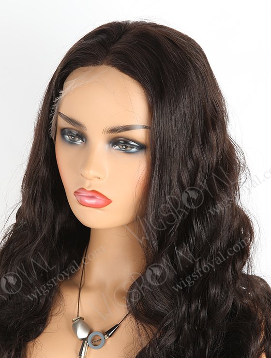 In Stock Indian Remy Hair 22" Body Wave 1b# Color Full Lace Wig FLW-01664-7681