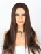 Long Straight Human Hair Natural Color Mimic Human Scalp Parting Full Lace Wig WR-ST-048