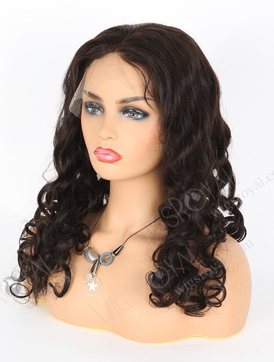 In Stock Indian Remy Hair 22" Big Spiral Curl 1b# Color Full Lace Wig FLW-01666-7698